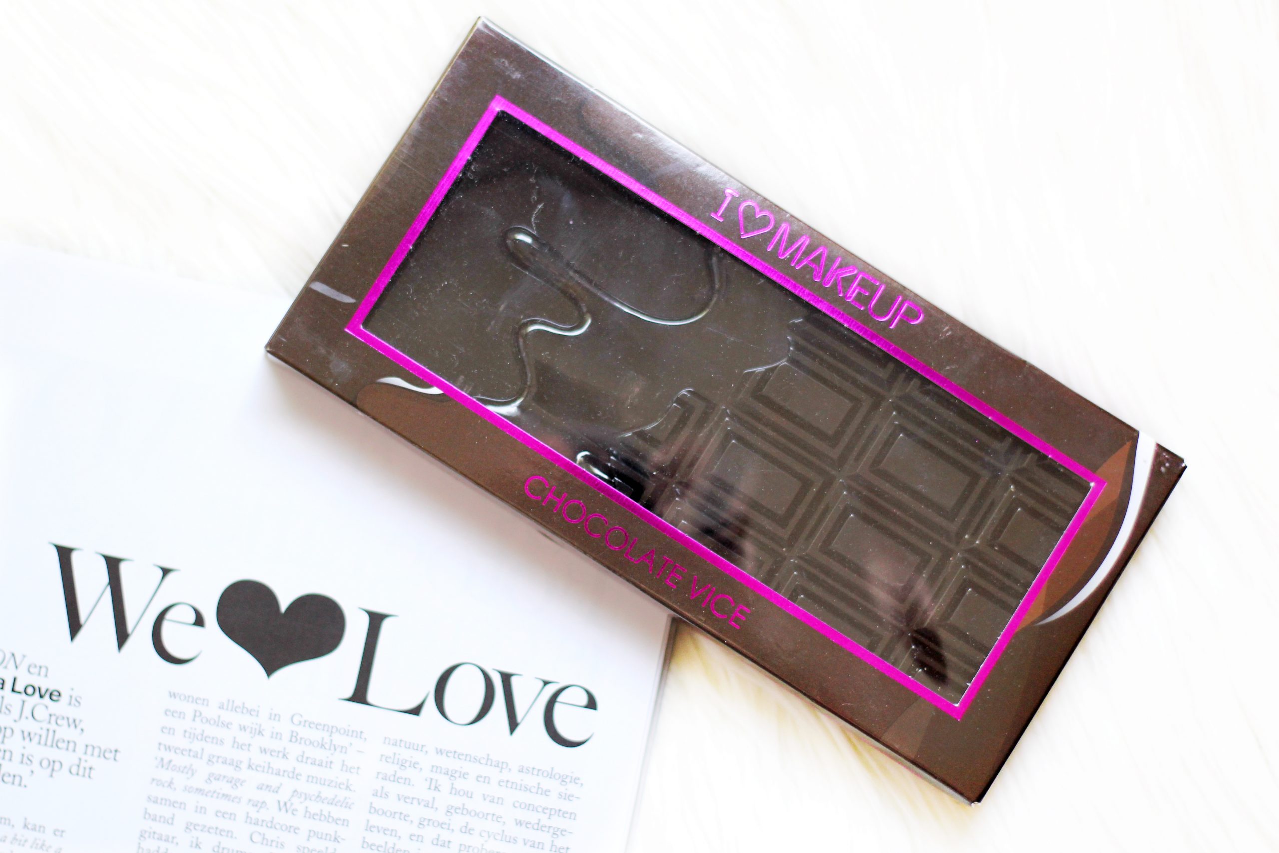 i heart makeup chocolate vice palette review