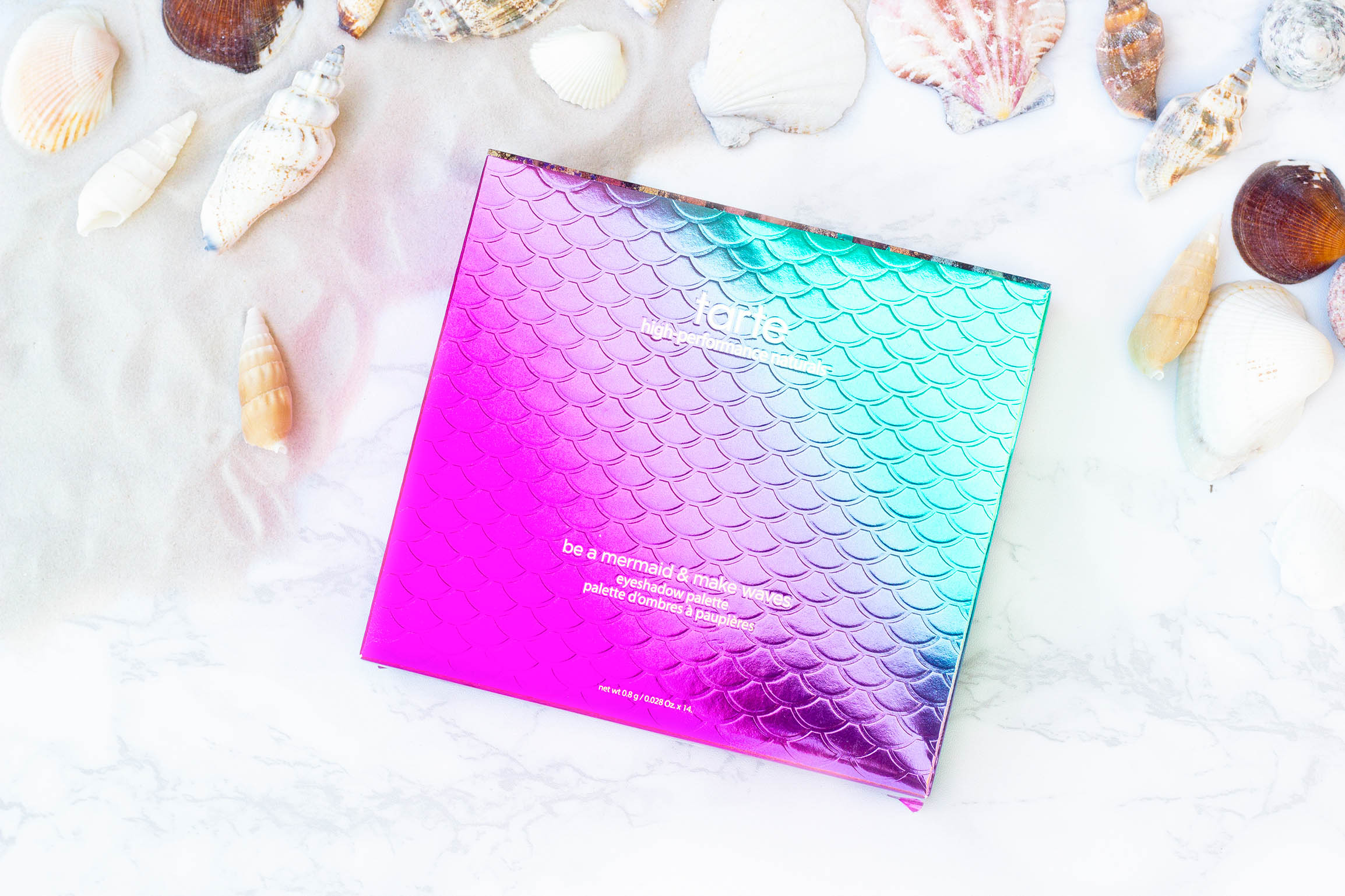 tarte be a mermaid and make waves palette review