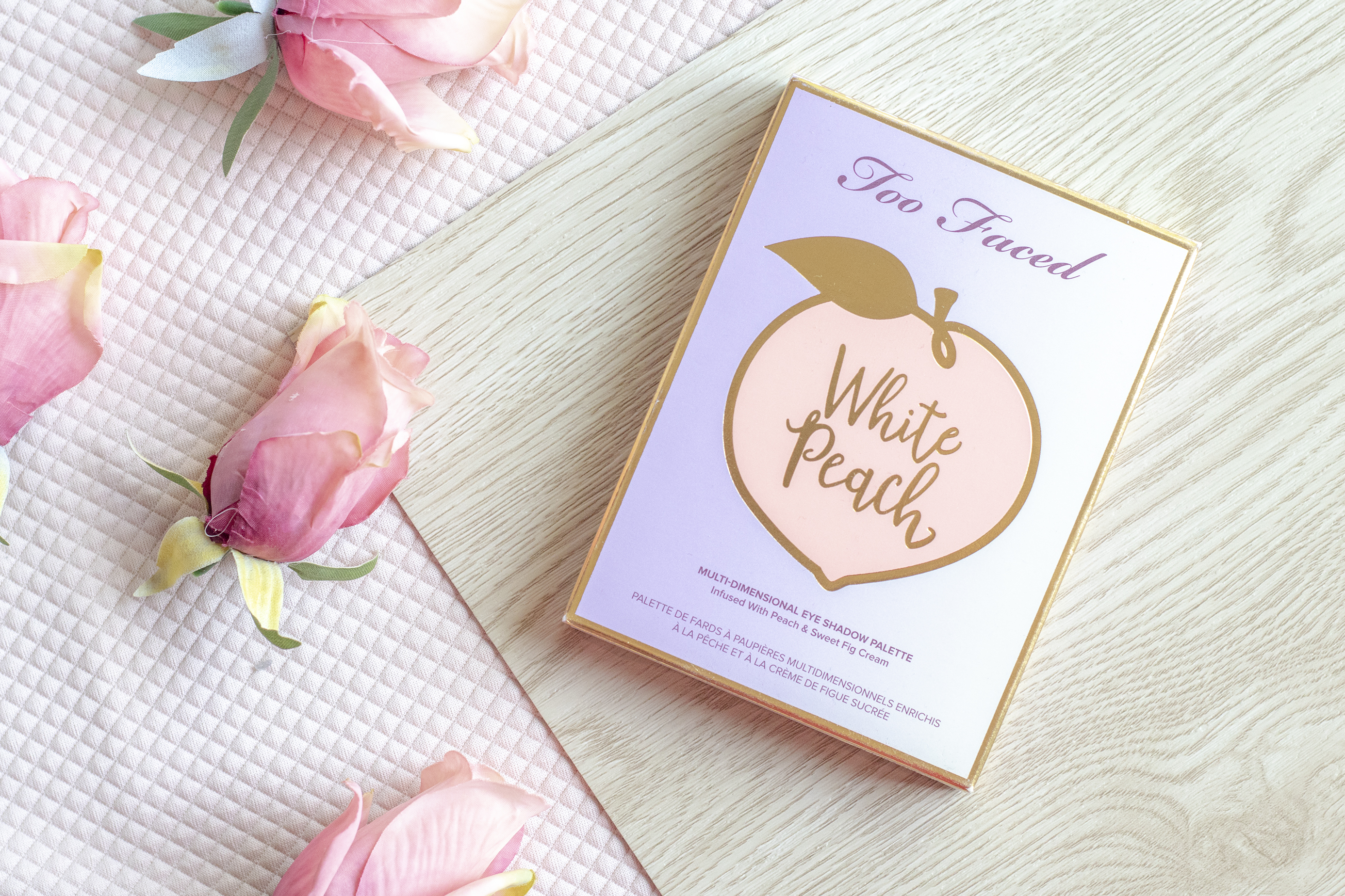 white peach too faced oogschaduw palette review