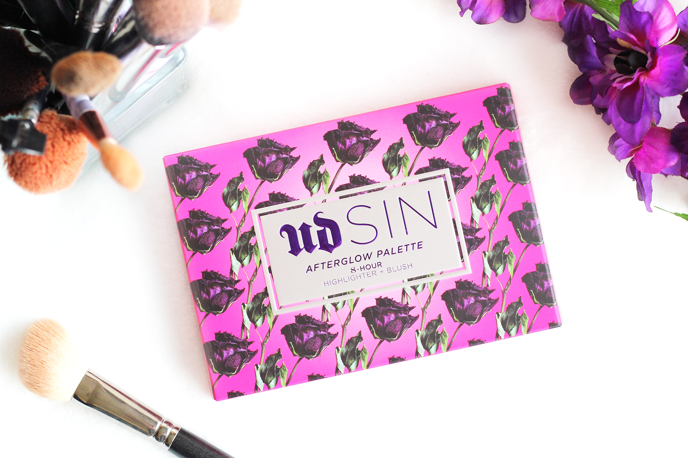 urban decay sin afterglow palette review