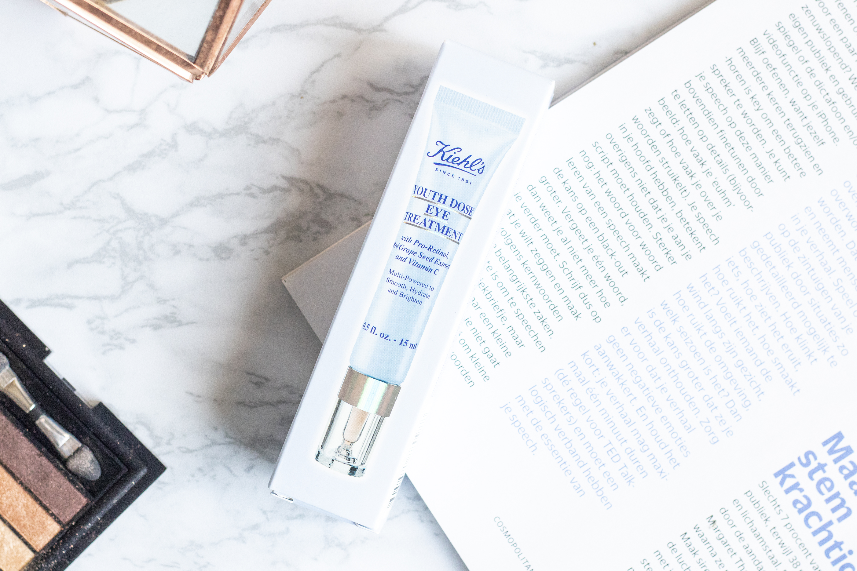 Kiehl's youth dose eye treatment review