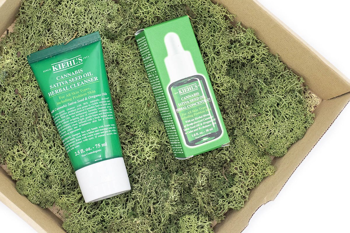 Kiehl's Cannabis skincare review