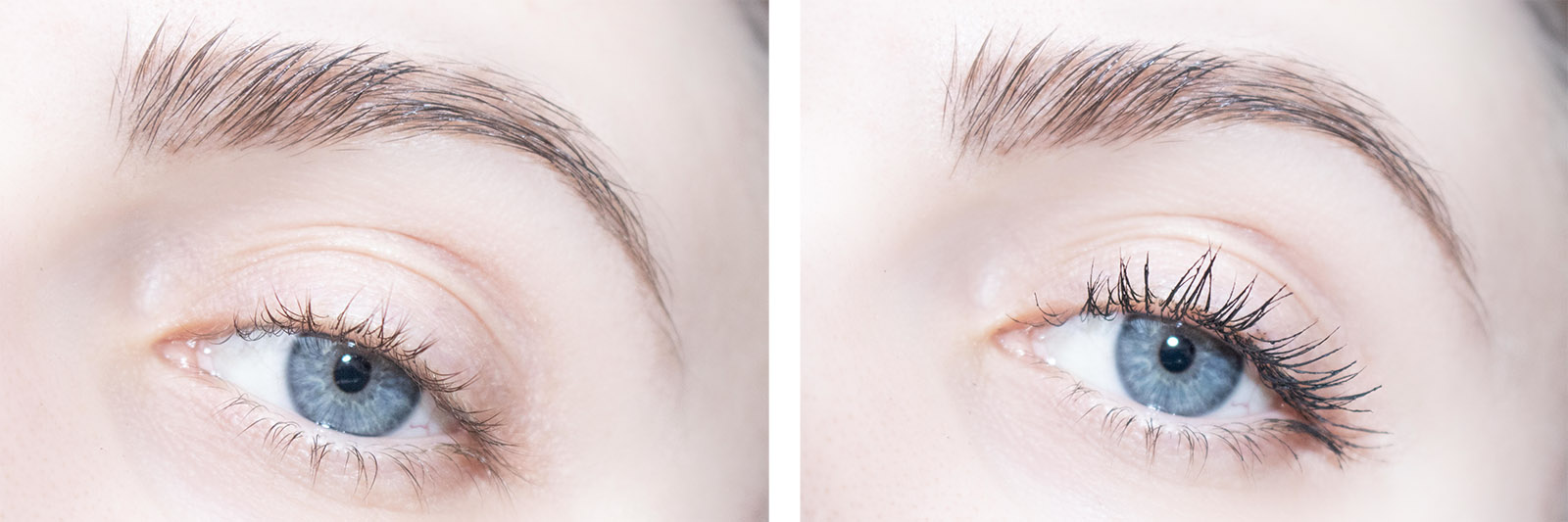 Max Factor Divine Lashes before after resultaat