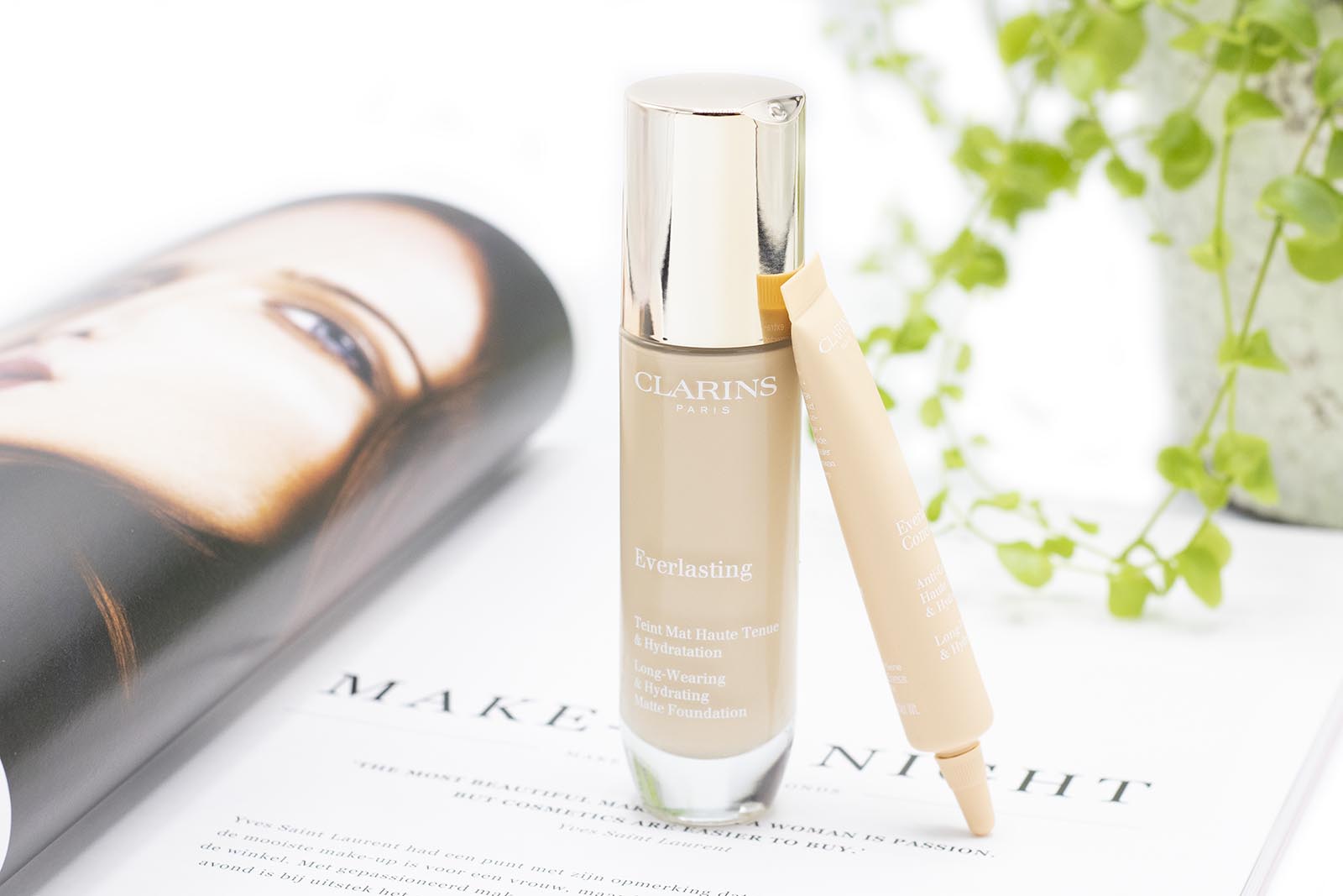 clarins everlasting foundation concealer review