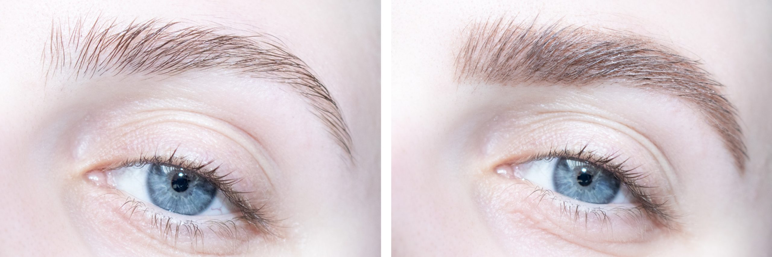 brow fix before after catrice 